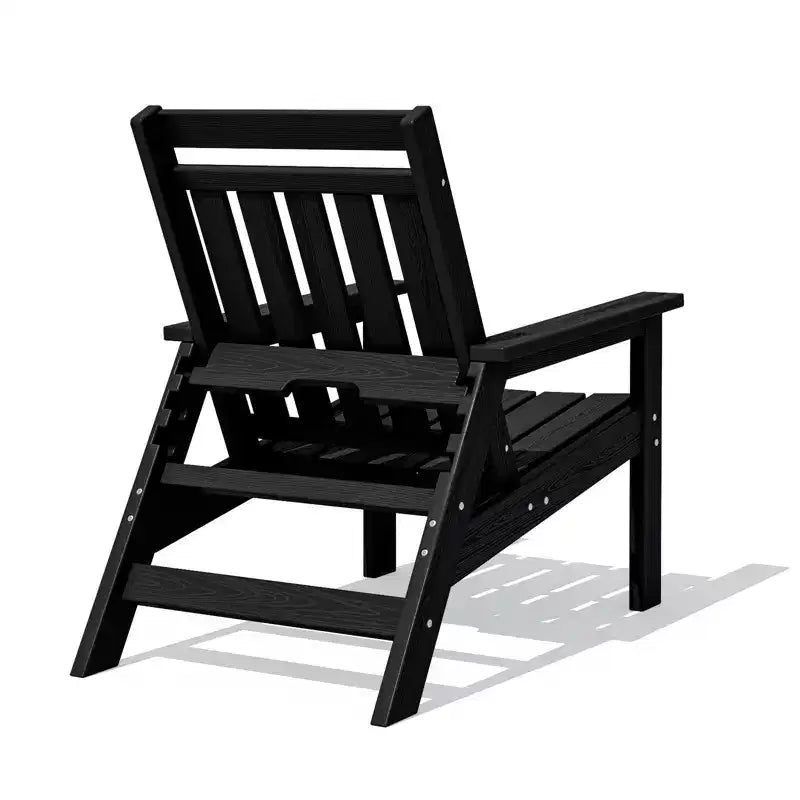 Hyleory HDPE Patio Adjustable Adirondack Chair, All Weather Outdoor Chair