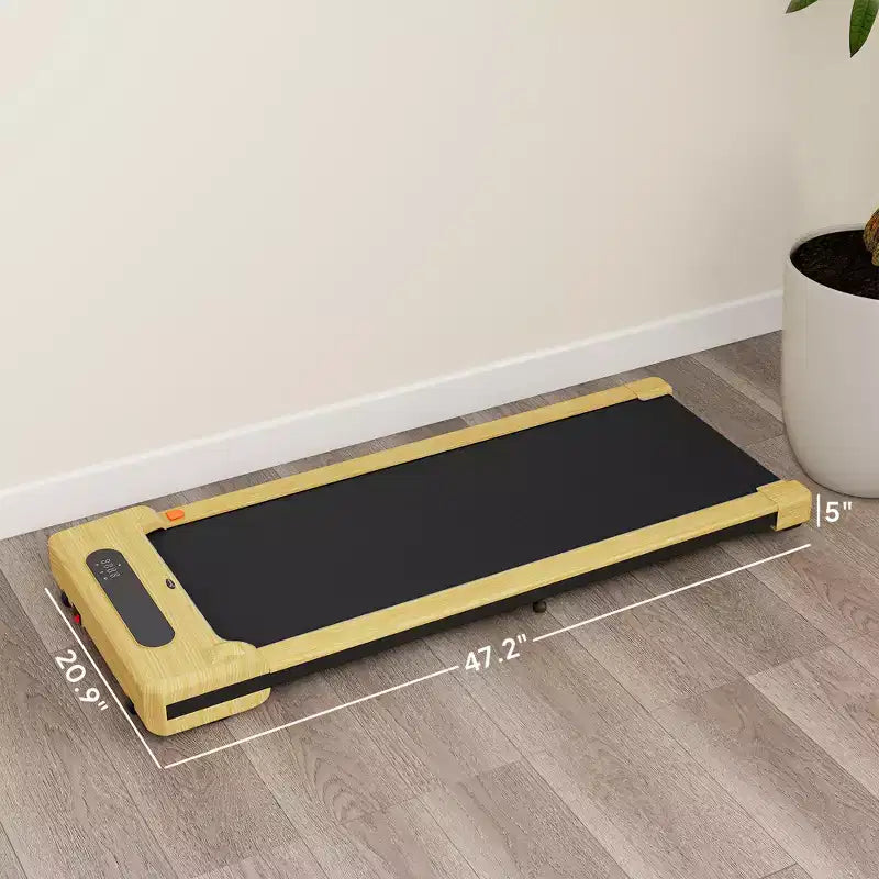 Tapis Roulant Walking Pad 2.5HP Motore Silenzioso Tapis Roulant Portatile Sotto Scrivania per Ufficio Casa