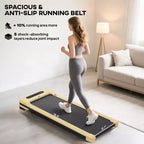 Tapis Roulant Walking Pad 2.5HP Motore Silenzioso Tapis Roulant Portatile Sotto Scrivania per Ufficio Casa