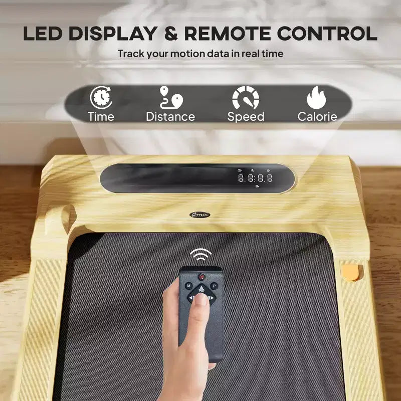 Tapis Roulant Walking Pad 2.5HP Motore Silenzioso Tapis Roulant Portatile Sotto Scrivania per Ufficio Casa