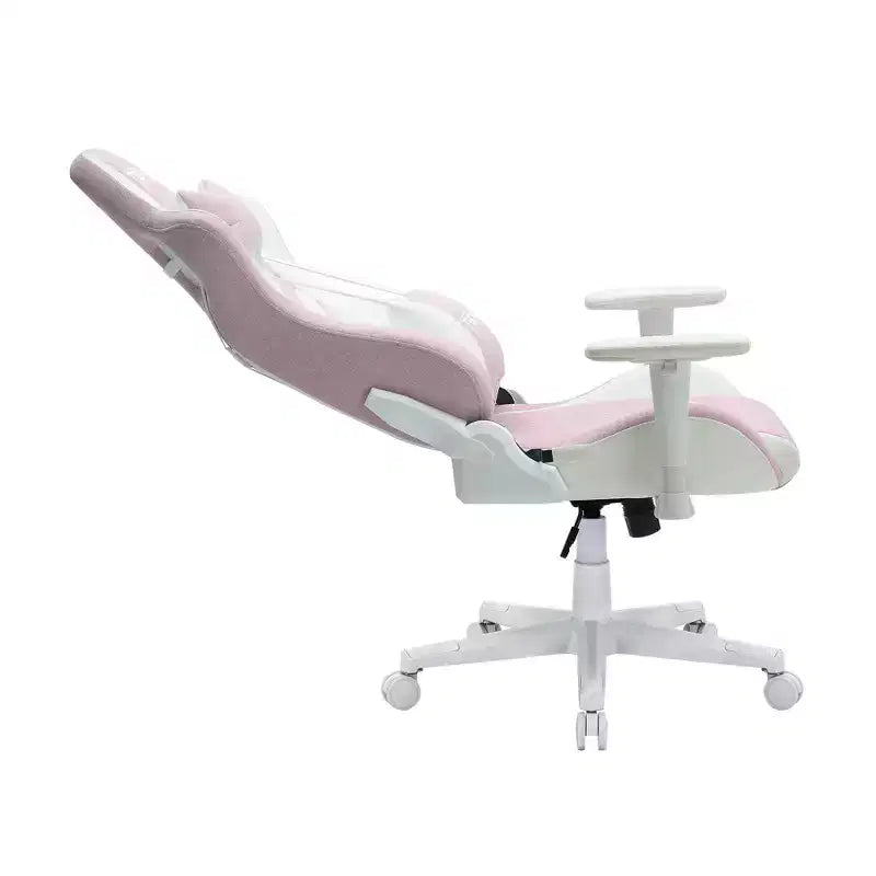 TUYOHW 300lbs Swivel Gaming Chair with Adjustable Height,Lumbar&Head Pillow,Wheels,Ergonomics Office Chairs Video Game Chaise for Office&Home