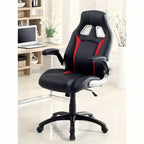 TUYOHW Adjustable Ergonomics Gaming Chair 360 Swivel Chair with Wheels,Black/Red Computer Chair for Office&Home,Versatile Leisure Chair