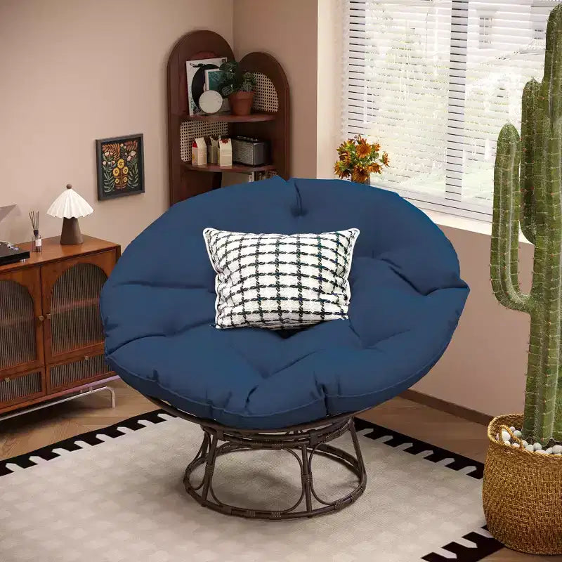Poltrona Papasan da esterno con cuscini
