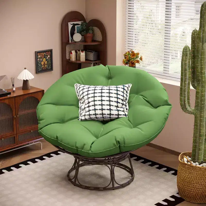 Poltrona Papasan da esterno con cuscini