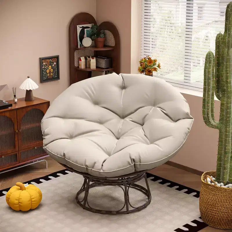 Poltrona Papasan da esterno con cuscini
