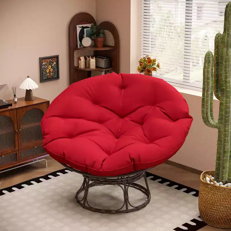 Poltrona Papasan da esterno con cuscini