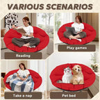 Poltrona Papasan da esterno con cuscini