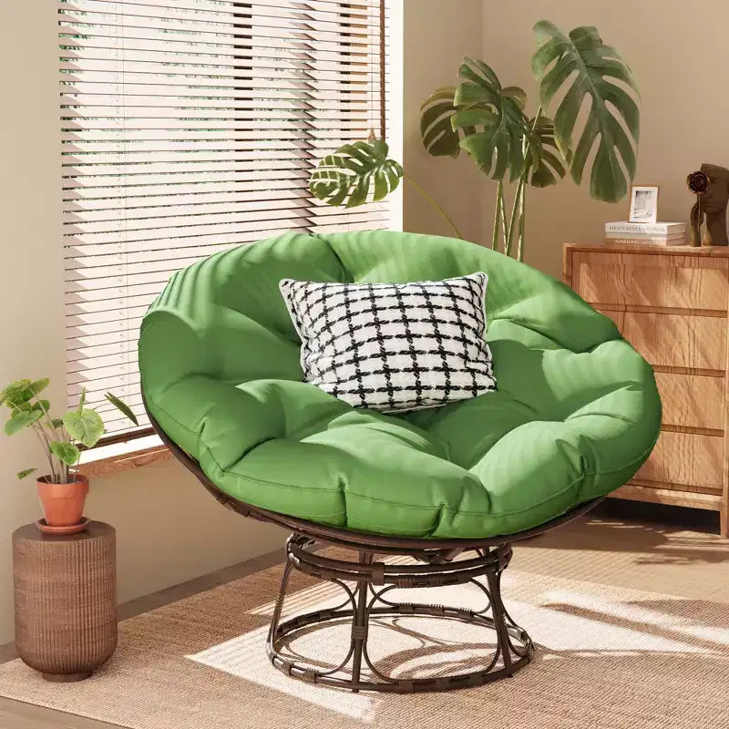 Poltrona Papasan da esterno con cuscini