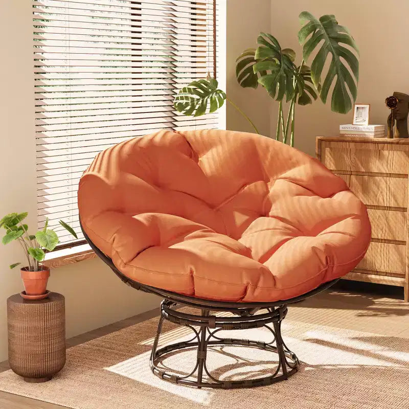 Poltrona Papasan da esterno con cuscini