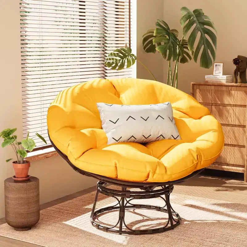 Poltrona Papasan da esterno con cuscini