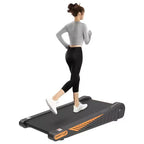 Tapis Roulant Whisen Walking Pad Sottoscrivania per Esercizi a Casa con Inclinazione per Piccoli Spazi - Nero