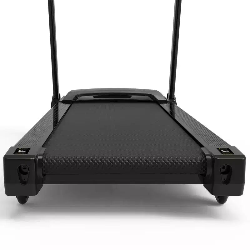 Tapis Roulant Pieghevole Whisen, Macchina da Corsa per Allenamento con 12 Programmi Preimpostati, Inclinazione - Nero e Rosso