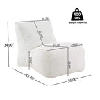 Poltrona lounge a sacco moderna da esterno Dorothea Christopher Knight Home