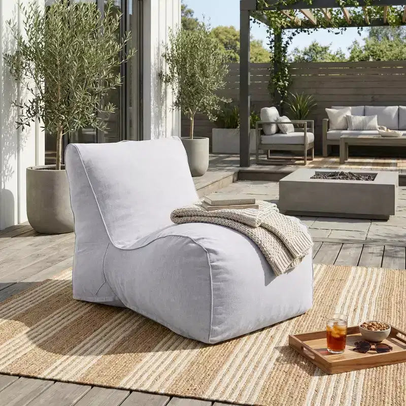Poltrona lounge a sacco moderna da esterno Dorothea Christopher Knight Home
