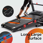 4.5HP Treadmill Clearance  APP Control Treadmill Jogging Machine W/ Bluetooth Speaker