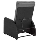 Millman Recliner Chair Indoor/Outdoor - PAT6906 - Black/Grey - Safavieh