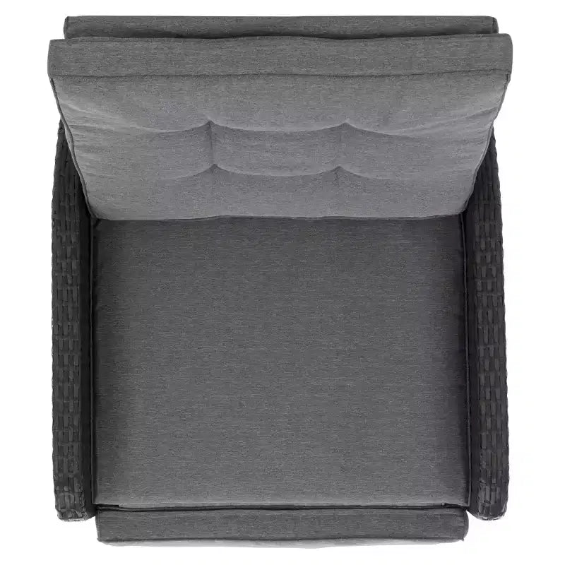 Millman Recliner Chair Indoor/Outdoor - PAT6906 - Black/Grey - Safavieh