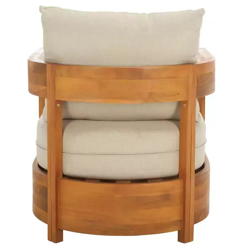 Kento Armchair Indoor/Outdoor (Set of 2) - PAT7097 - Natural/Taupe - Safavieh