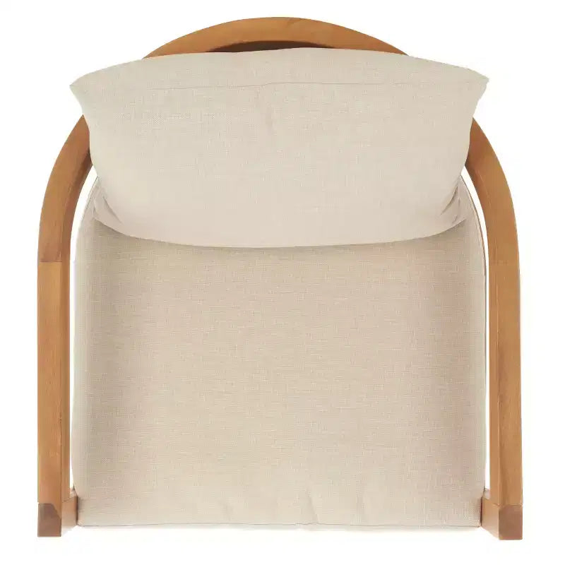 Kento Swivel Chair Indoor/Outdoor - PAT7099 - Natural/Taupe - Safavieh