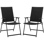 Simon Folding Chair Indoor/Outdoor (Set of 2) - PAT6901 - Safavieh