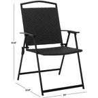 Sedia Pieghevole Dory per Interni/Esterni (Set di 2) - PAT6902 - Safavieh