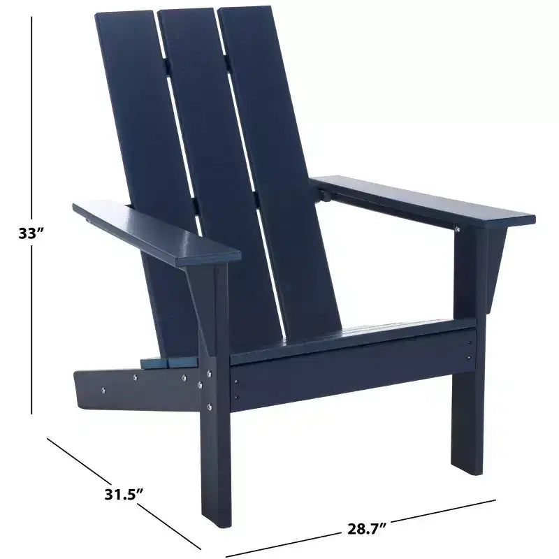 All Weather Adirondack Chair Indoor/Outdoor - PAT4500 - Safavieh