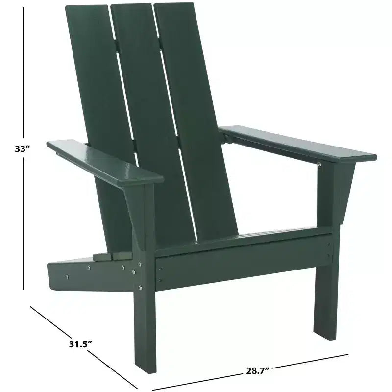 All Weather Adirondack Chair Indoor/Outdoor - PAT4500 - Safavieh