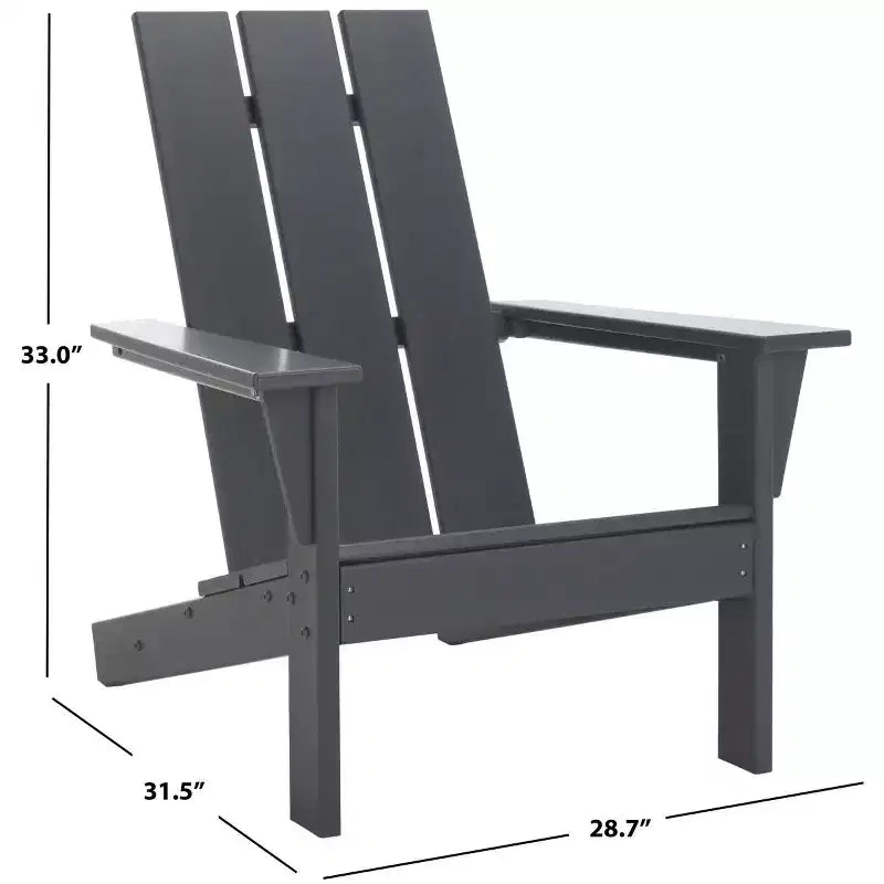 All Weather Adirondack Chair Indoor/Outdoor - PAT4500 - Safavieh