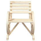 vidaXL Patio Lounge Set Outdoor Garden Seat Furniture 4 Piece Solid Wood Fir