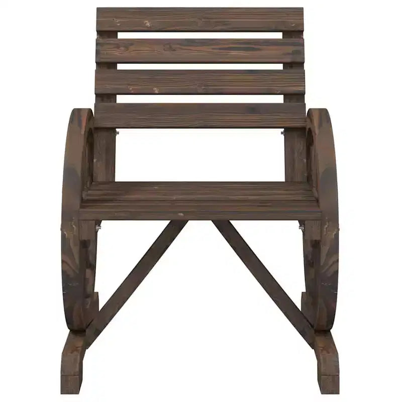 vidaXL Patio Lounge Set Outdoor Garden Seat Furniture 4 Piece Solid Wood Fir