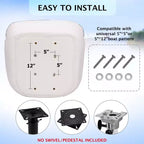 Sedile del Capitano per Pontone, ergonomico, con imbottitura in schiuma a compressione e telaio in plastica stampata resistente