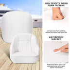 Sedile del Capitano per Pontone, ergonomico, con imbottitura in schiuma a compressione e telaio in plastica stampata resistente