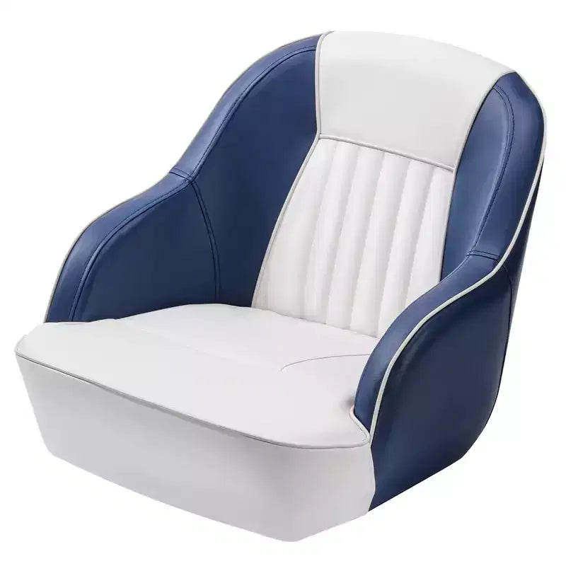 Sedile del Capitano per Pontone, ergonomico, con imbottitura in schiuma a compressione e telaio in plastica stampata resistente