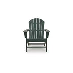 Signature Design by Ashley Karson City Adirondack Chair, Outdoor Patio Chair, Green MEGA-TUFF HDPE