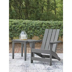 Signature Design by Ashley Lone View Bay Adirondack Chair, Outdoor Patio Chair, Gray MEGA-TUFF HDPE
