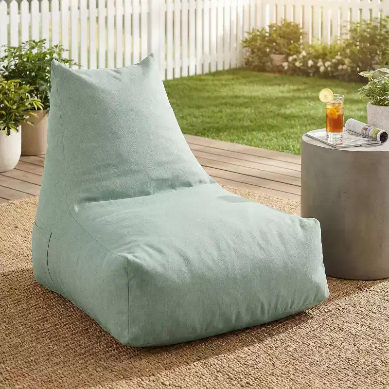 Christopher Knight Home Ramona Poltrona sacco moderna da esterno in Olefin