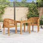 vidaXL Sedia a Banana, Sedie in Legno da Esterno per Giardino, Patio, Terrazza, Sala da Pranzo, Finitura Personalizzabile