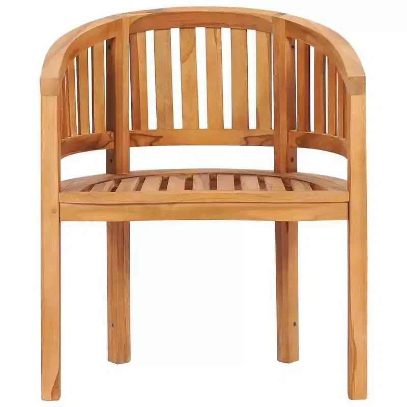 vidaXL Sedia a Banana, Sedie in Legno da Esterno per Giardino, Patio, Terrazza, Sala da Pranzo, Finitura Personalizzabile