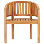 vidaXL Sedia a Banana, Sedie in Legno da Esterno per Giardino, Patio, Terrazza, Sala da Pranzo, Finitura Personalizzabile