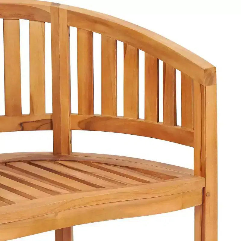 vidaXL Sedia a Banana, Sedie in Legno da Esterno per Giardino, Patio, Terrazza, Sala da Pranzo, Finitura Personalizzabile