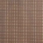 vidaXL 2x Garden Swivel Chairs Textilene and Steel Lounge Seat Gray/Brown