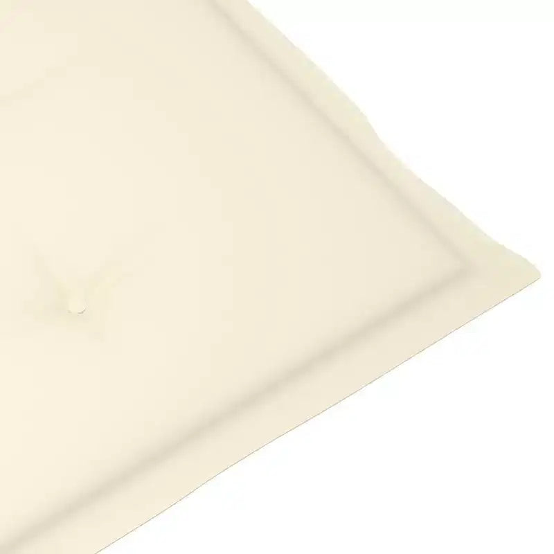 vidaXL Sedia a Dondolo in Bambù, Bambù, Poliestere Standard Resistente