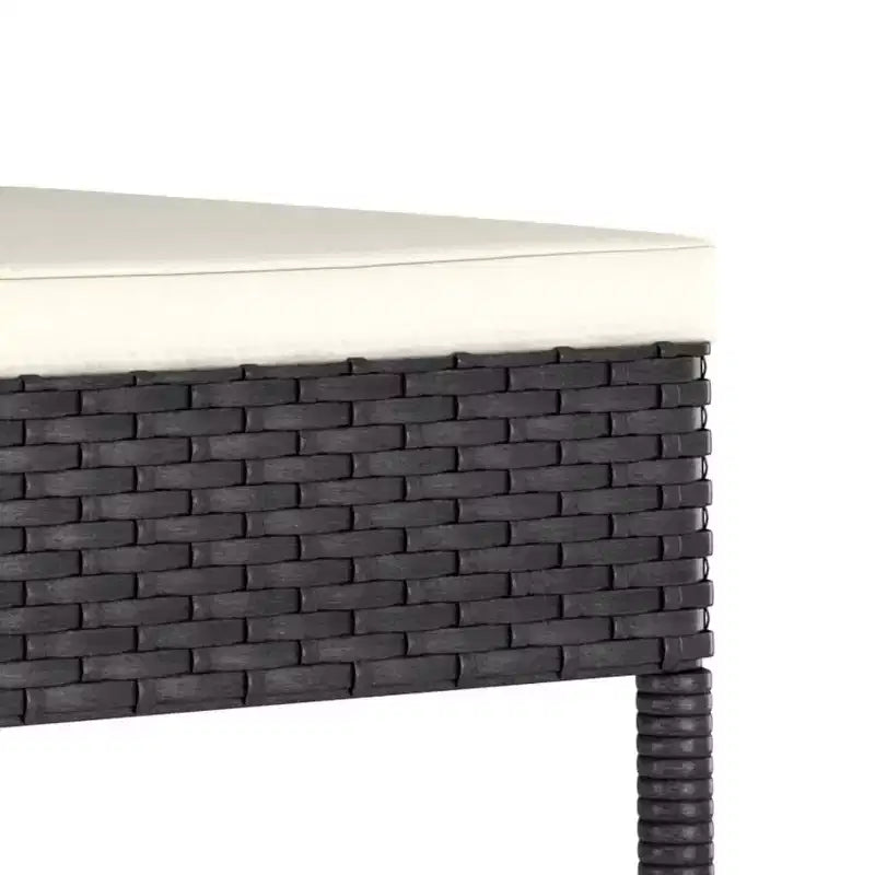 vidaXL Door Screen Set of 2 Poly Rattan Standard Durable