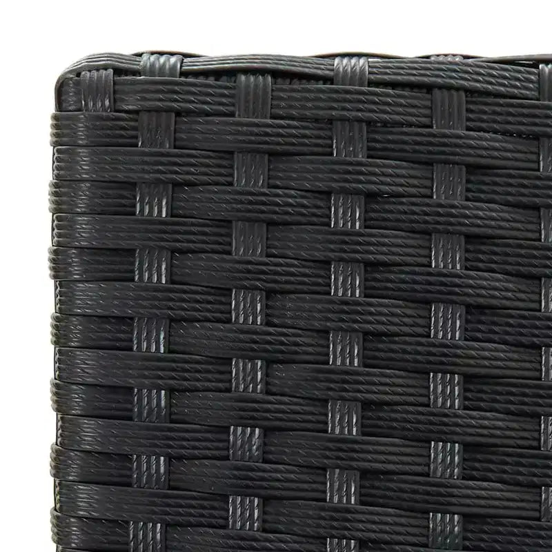 vidaXL Sgabello da Bar Seduta con Cuscini Sgabello da Isola per Cucina Pub Polyrattan