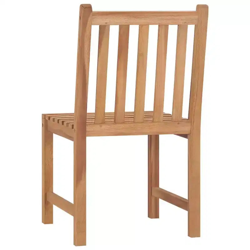 vidaXL Sedie da Esterno in Legno Massello di Teak