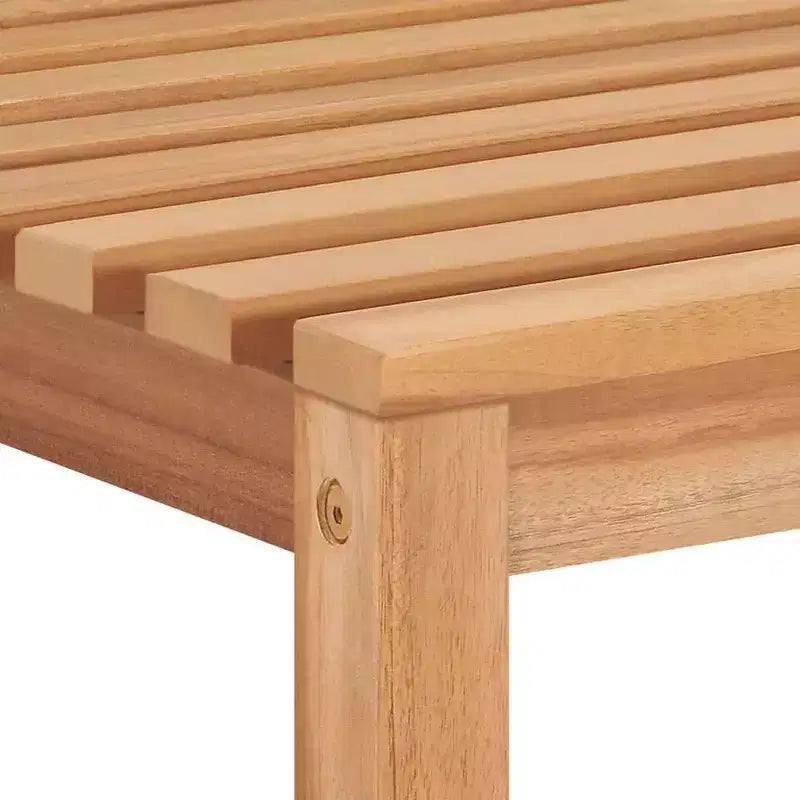 vidaXL Sedie da Esterno in Legno Massello di Teak