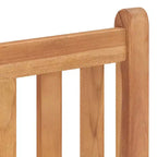 vidaXL Sedie da Esterno in Legno Massello di Teak