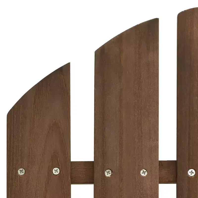vidaXL Sedie Adirondack Sedia da Giardino Adirondack con Tavolino da Tè Legno Massello di Abete