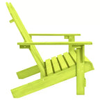 vidaXL 2-Seater Patio Adirondack Chair Outdoor Furniture Seat Solid Wood Fir