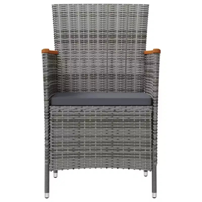 vidaXL Garden Chair Set of 2